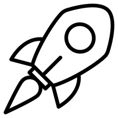 rocket, start up icon
