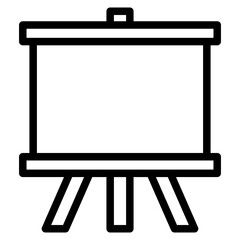 presentation board icon