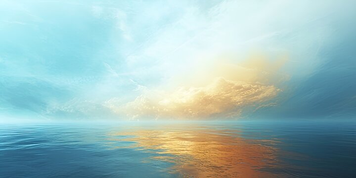 Image of Blue Golden Background in Joyful Style, Image, blue, golden background, joyful style