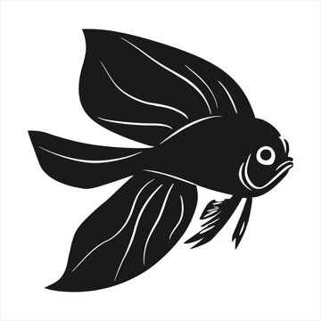 recommend clip art: Guppies Silhouette