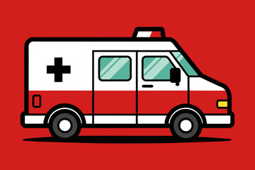 Vector design pf a ambulans  © AL