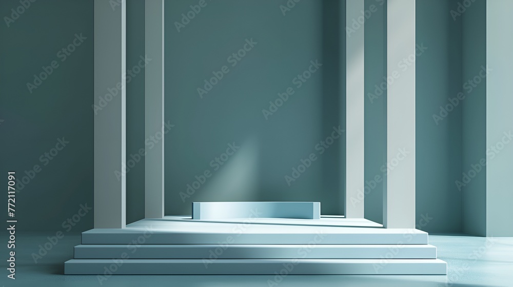 Poster computer generated presentation background empty professional, computer generated, presentation back