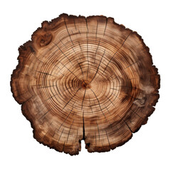 Tree stump slice