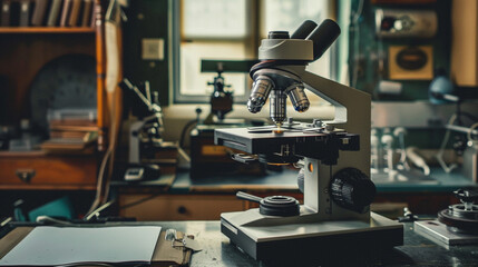 Fototapeta premium Microscope