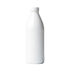 White plastic bottle