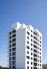 Fototapeta premium modern apartment building country