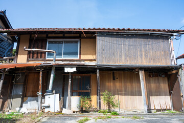 日本の鳥取県倉吉市のとても古くて美しい建物