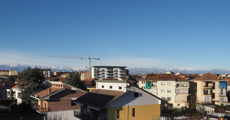 Skyline view of the city of Settimo Torinese - 772142610