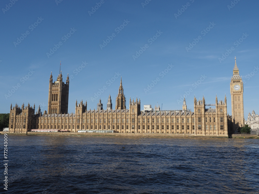 Wall mural Houses of Parliament in London