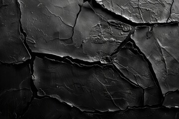 Background Abstract Black. Dark Grunge Textured Concrete Stone Wall for Background Design