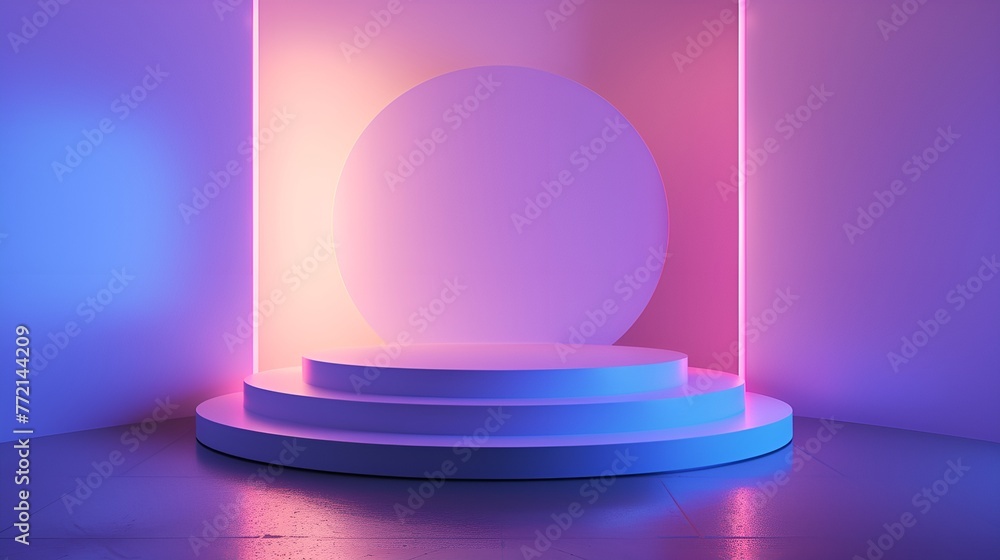 Poster computer generated presentation background empty professional, computer generated, presentation back