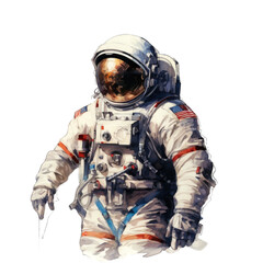 astronaut in a space suit