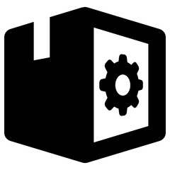 product development icon, simple vector design
