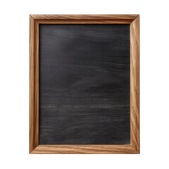 Fototapeta premium Blank blackboard in wooden frame