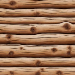 The texture of the logs.