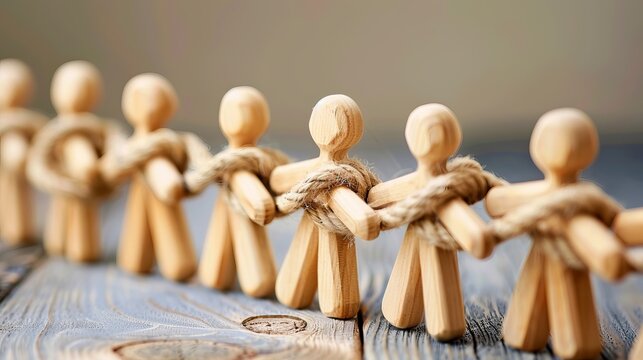 Unified Effort: Symbolic Image of Teamwork and Collaboration in Business Environment