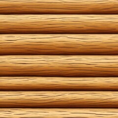 The texture of the logs.