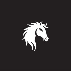 Obraz na płótnie Canvas Horse in cartoon, doodle style . Image for t-shirt, web, mobile apps and ui. Isolated 2d vector illustration in logo, icon, sketch style, Eps 10, black and white. AI Generative