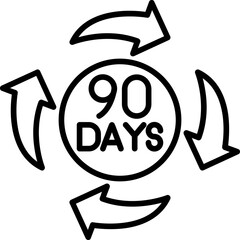 90 Days Icon