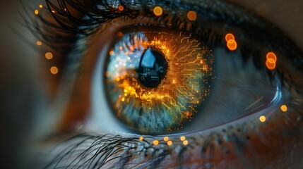 Vision Restoration Through Microchip Implantation in Human Eye