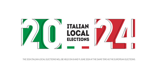 Pre-election campaigning. Italian local elections will be held on 8 and 9 June 2024 at the same time as the European elections.