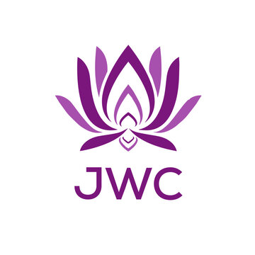 JWC  logo design template vector. JWC Business abstract connection vector logo. JWC icon circle logotype.
