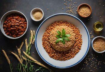 lentils and spices