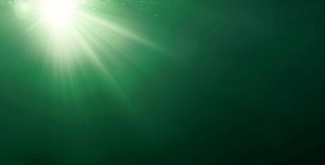 Aquatic Sunlight A Glimpse of the Ocean's Beauty Generative AI