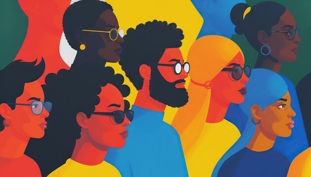 Digital Equality: Showcasing initiatives that promote equal access to digital resources and opportunities, with an image depicting diverse individuals benefiting from inclusive digital services