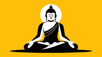 Unlock Inner Peace Discover Stunning Meditating Buddha Vector Art