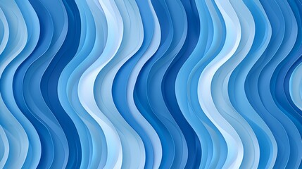 Abstract blue waves evoke tranquility, ideal for serene designs and thematic backdrops.