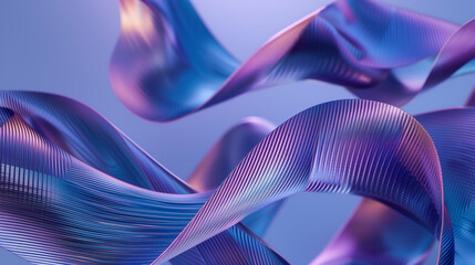 abstract background blue and purple ribbon or wave wallpaper, business presentation backdrop 