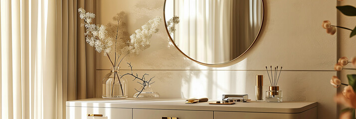 Modern Bathroom with Sleek Design and Elegant Fixtures, Providing a Luxurious and Stylish Space for Relaxation