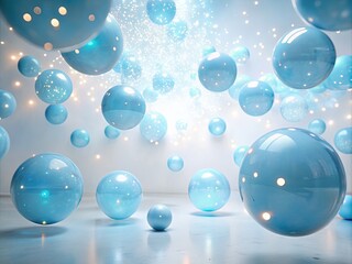 Fototapeta na wymiar background with bubbles generative ai