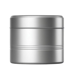 realistic empty tin can and without sardine tin font view on Isolated transparent background png. generated with AI