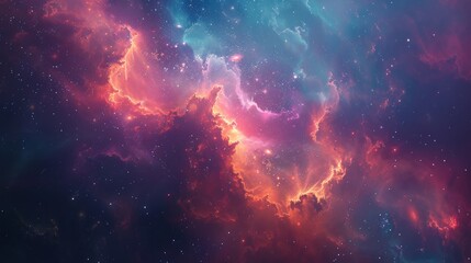 Illustrate the futuristic beauty of a night sky filled with stars