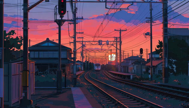 The sound of a distant train whistle added a nostalgic touch to the evening.