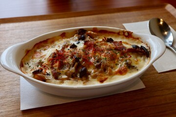 キノコのドリア