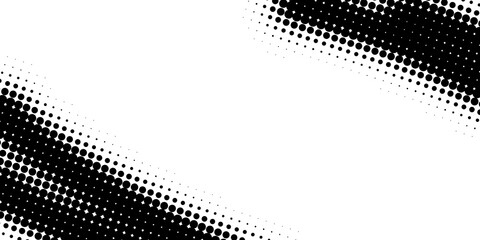 Simple half tone dots gradient background
