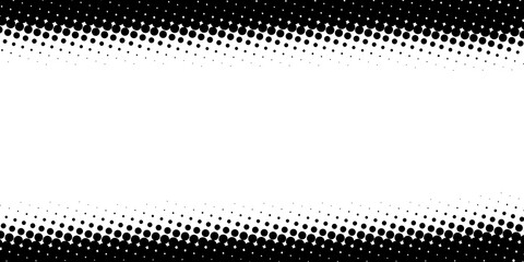 Simple half tone dots gradient background