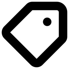 tags icon, simple vector design