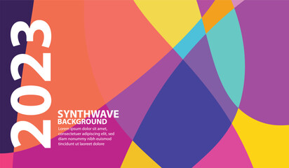 Aesthetic and beautiful abstract colorful wallpaper background for your design, vektor, illustrator