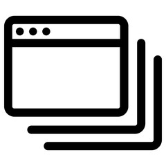 tasks icon, simple vector design