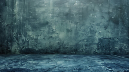 old blue scratched abstract background - obrazy, fototapety, plakaty