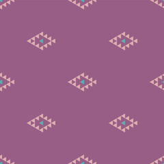 ethnic pattern design , Geometric ethnic textile