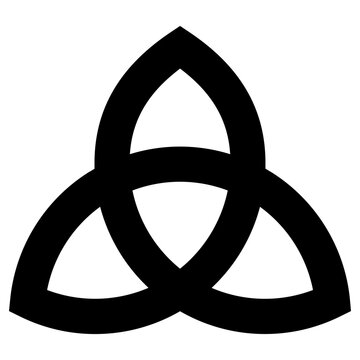 trinity icon, simple vector design