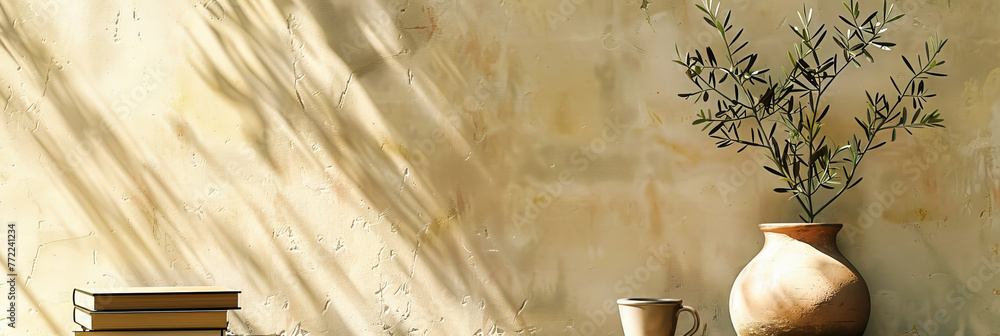 Poster textured elegance: a wall with a unique surface design, offering a canvas for creative expression in