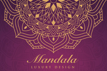 Elegant luxury mandala pattern design, mandala decorative background, mandala greeting card invitation, circle pattern vector design. islamic pattern