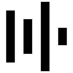 voice recognition icon, simple vector design
