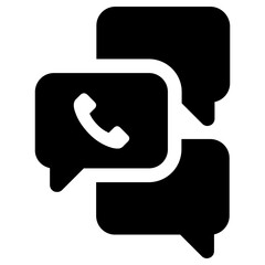 voicemail icon, simple vector design